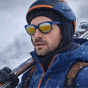 Vaurnet Pouilloux Legend 002 Skilynx Sunglasses Blue/Brown